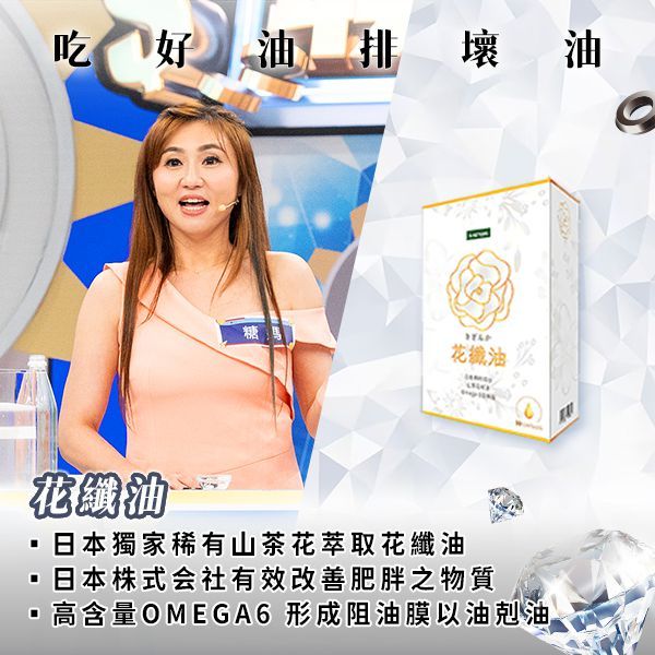 【大老闆聯盟_IVENOR】山茶花油軟膠囊花纖油